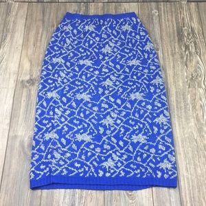 Genesis Vintage Sweater Knit Skirt Women’s Sz. L